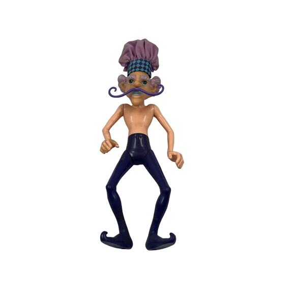 Vintage Purple Pieman Villain Strawberry Shortcake NO Clothes Action Figure Doll - Picture 1 of 10